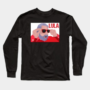 Funny Lula Meme with Sunglasses Long Sleeve T-Shirt